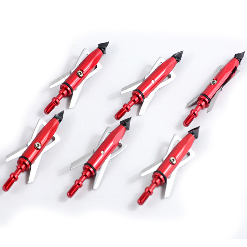 Folded Archery Bow and Arrow 100 Grain Hunting Broadheads Customization Customized Request