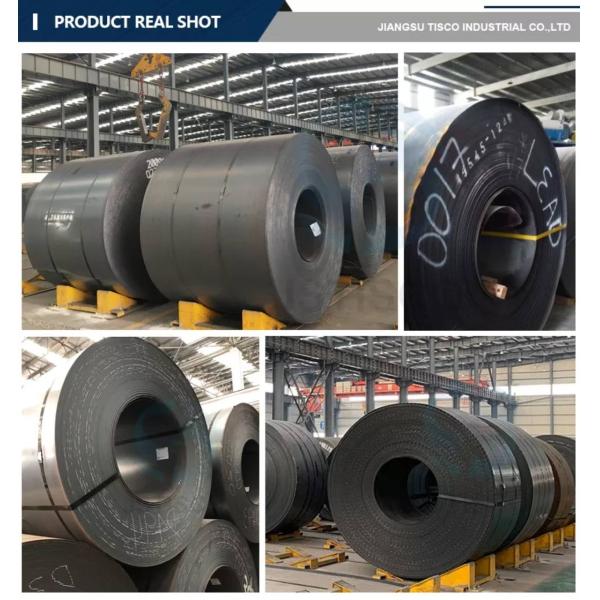 A36 SS400 Carbon Steel Coil Steel Coil Hot Rolled 0.17mm - 1.7mm