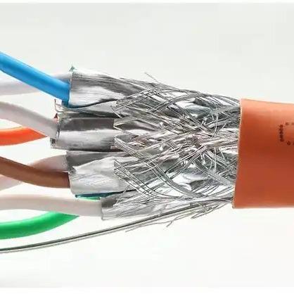 Cat7 SFTP シールドエスネットケーブル 23AWG 純銅 600MHz 10Gbps 高速インターネット用