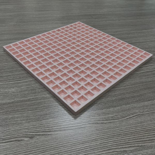 Portable Square Silicone Candy Mold 225 Cavities For Caramel Gummy Chews