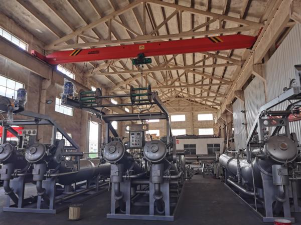 High Durability Woven Fabric Dyeing Machine With Double Tube