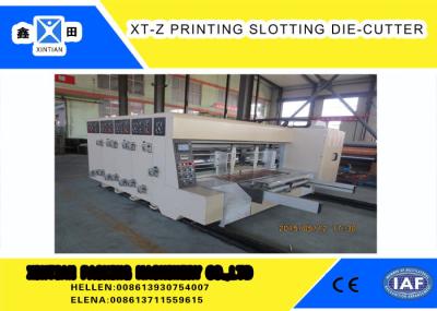 Carton box making Flexo Printing slotter  Machine With 100 Pieces / Min Max Speed ,Corrugated Carton Machinery