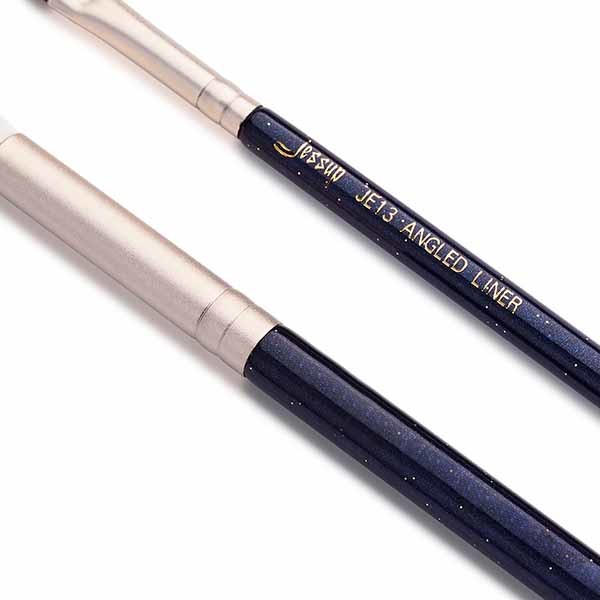 15pcs Prussian Blue Fiber Makeup Brush Jessup Eye Brush Set