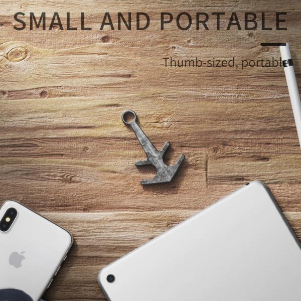 30g 6.9CM Width Special Anchor Foldable Mobile Phone Table Stand