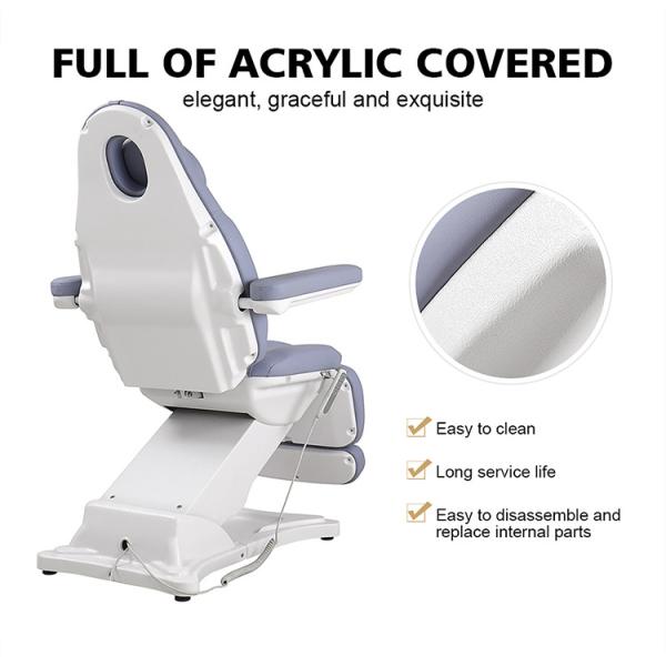 electric spa massage chair bed table