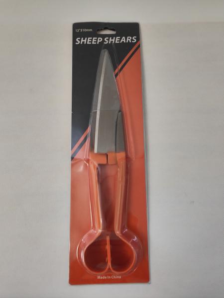 Veterinary 12.5 Portable Goat Sheep Clipper Scissors for Powder Coated Wool Shear