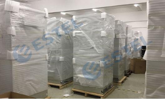 3 слоя DC48V батареи дуют шкаф электроники FCC на открытом воздухе