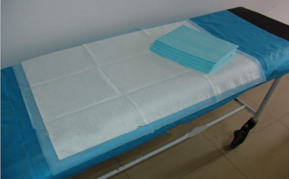 Coussins de lit jetables non-tissés chirurgicaux pour l'hôpital, surface de modèle de diamant