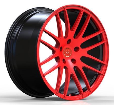 Custom Black Wheels Forged Rims Monoblock 21inch Staggered For BMW Mercedes Concave