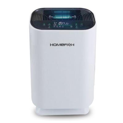 Homefish Purificador de Ar UV de Alta Eficiência Controle de Toque 180m3/H