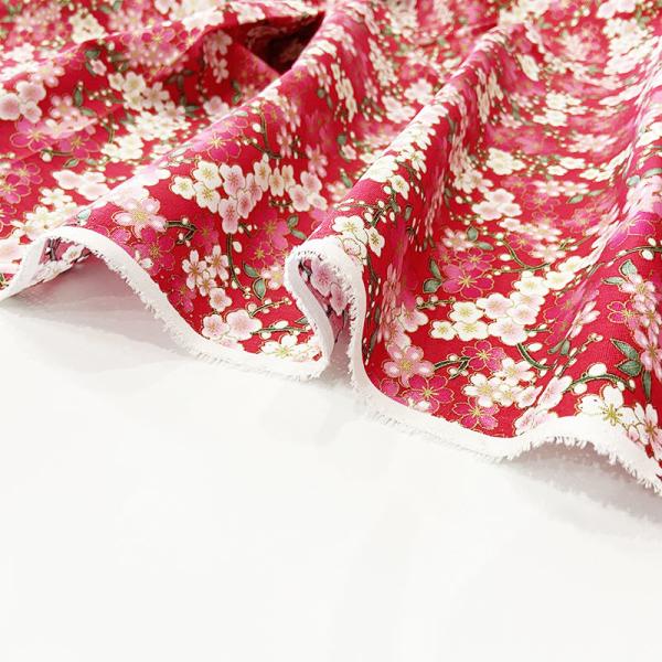 ODM Red Plain Bronzing Printed Cotton Fabric Tablecloth Decorative