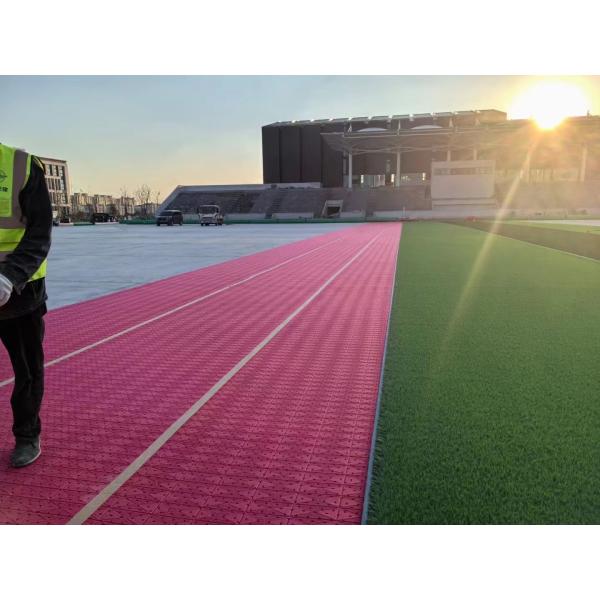 10mm 12mm XPE Foam Shockpad Underlay For Soccer Football Field Artificial Turf