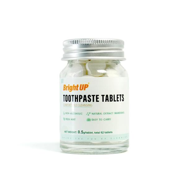 Souffle rafraîchissant blanchiment des dents tablette nettoyage de la bouche solide dentifrice pilule soins bucco-dentaires