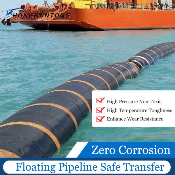 High Pressure Floating Dredge Pipeline Slurry Hose For Offshore Dredging