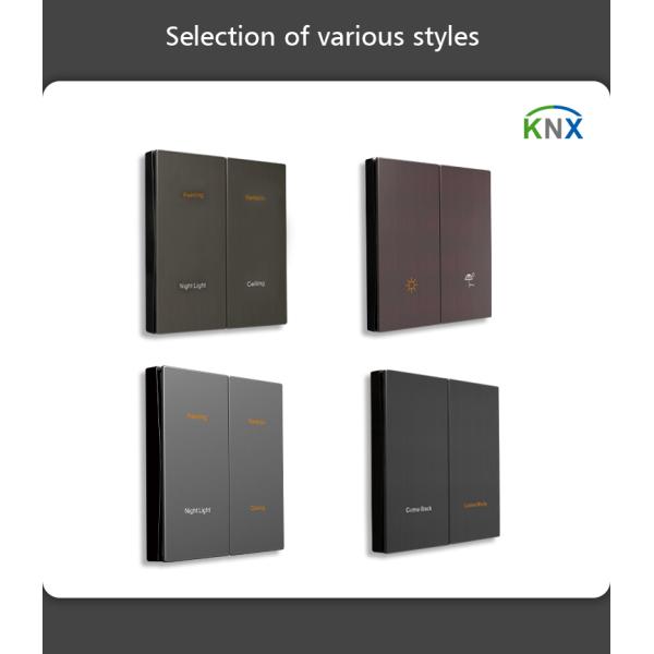 Выключатель ПК металла домашний, умный переключатель стены освещает дизайн контржурным светом 86mm