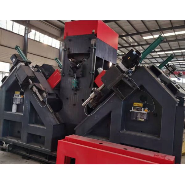 200m/Min Cutting Speed Of Drill CNC Angle Iron Drilling Production Line For Lattice Towers