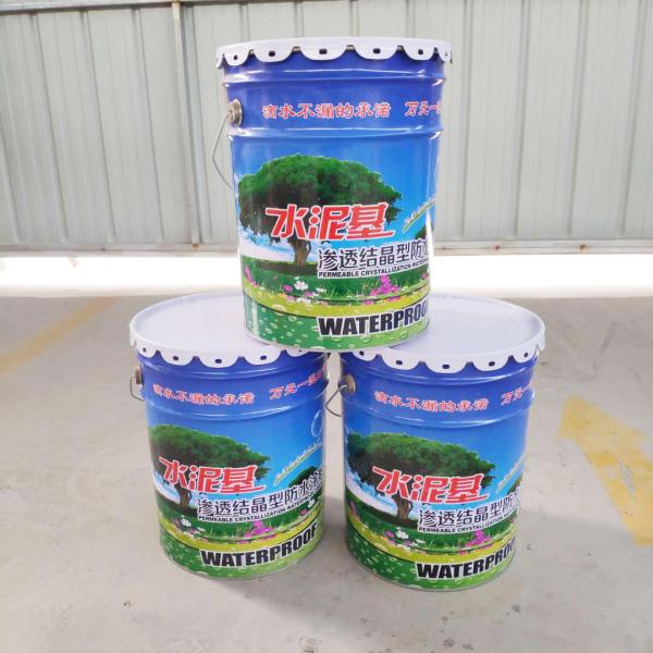 Bldg Undergrnd Easy Scraping Cementitious Waterproofing Coating / Crystalline