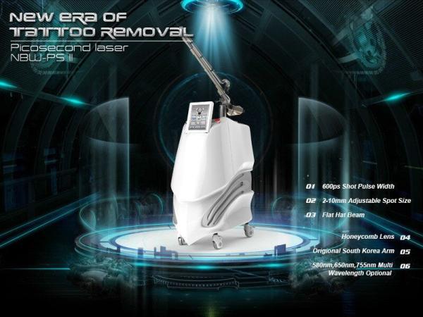 2018 hottest High Power 1064nm 532nm birthmark removal real 600ps pico laser picosecond machine for spa/salon/clinic use
