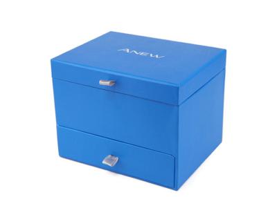 Boîte-cadeau de montre magnétique personnalisé de fermeture de carton de boîte rigide de tiroir pour les hommes