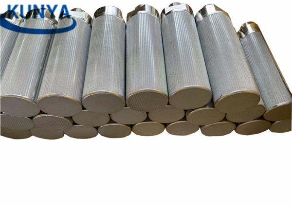 304 316 316l Sintered Stainless Steel Filter For Solid Chemical Filtration