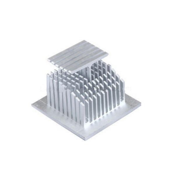 Анодированный ясно прессованный алюминиевый серебр 6063 Heatsink для индустрии