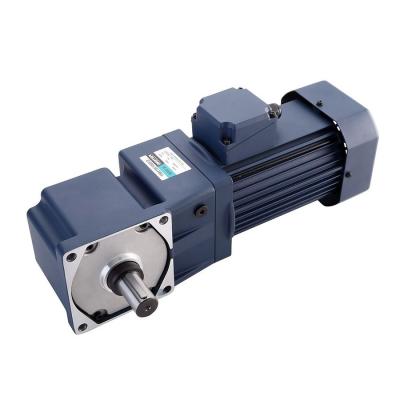 145mm 1500w Right Angle Gear Motor , Spiral Bevel Motor AC 220v Gearbox
