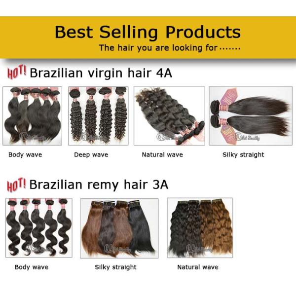 12 Inch 5A Virgin Unprocessed Brazilian Curly Hair Deep Wave Human Hair Extensions