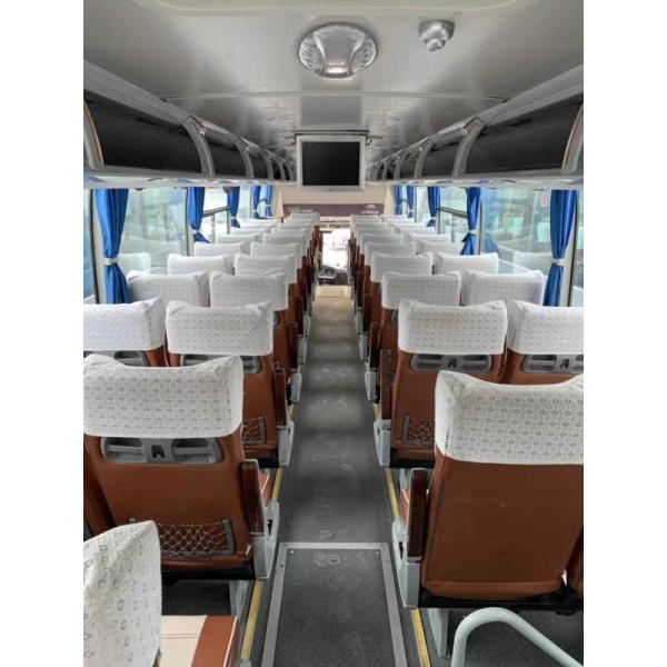 Yutong Diesel Used Coach Bus LHD 2015 Year 50 Seats With ISO Certificate