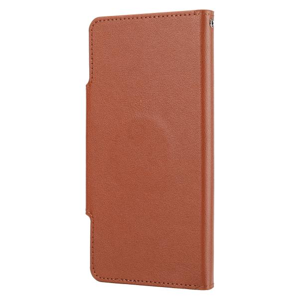 Genuíno luxuoso de couro do plutônio dos casos protetores de Iphone da carteira do OEM/ODM