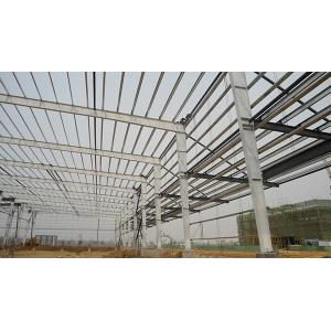Pre Assembled Prefabricated Metal Sheds Q235 Q355 Steel Frame Shed