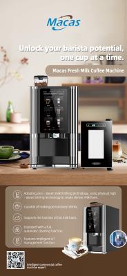 Commercial Best Fresh Milk Coffee Vending Machine In Coffee Shop