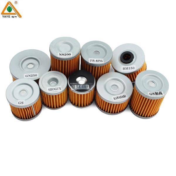 Filtro de óleo de motor de motocicleta adequado para GS GN250 NS200 LC135 BM150 SHOGUN TVS-KING