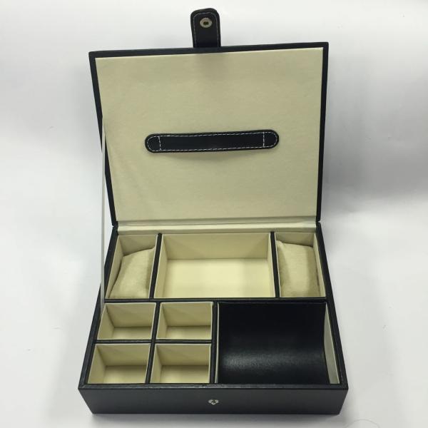 Профессиональная шкатулка для драгоценностей серьги, дружелюбное черной шкатулки для драгоценностей верхнего сегмента эко-