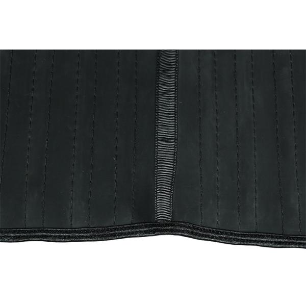 Чернота 7 медленно двигает 25 Boned тренер талии торса латекса короткий с крюками