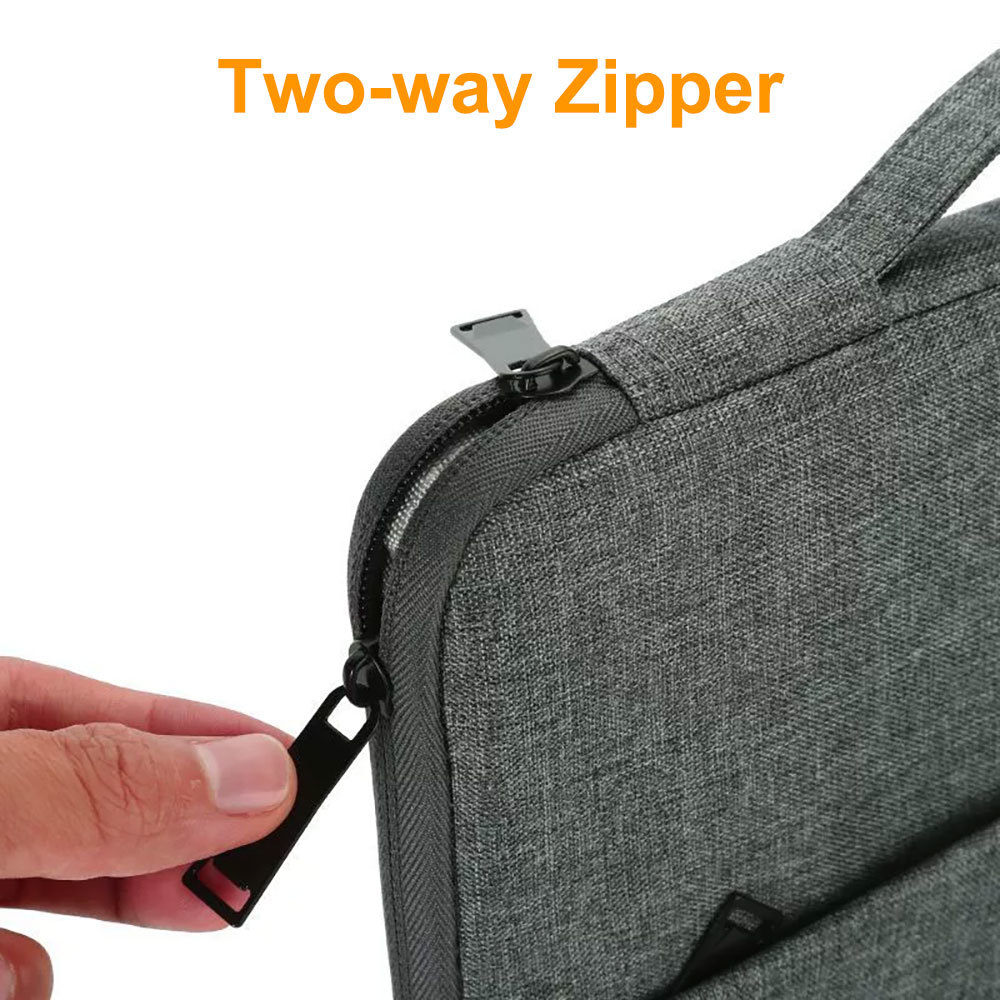 Laudtec Waterproof Business Laptop Bag Dual - Zipper 13-15.6 Inch Simple Functional Large Capacity Lightweight Travel Bags Dnb98 Wholesale OEM/ODM/Private Label