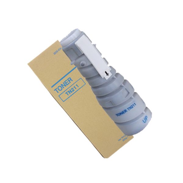 Black TN 211 Refill Toner Cartridge , Consumable toner For Bizhub  282 and 222
