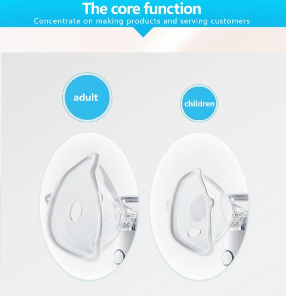 Ultrasonic Homecare Health Equipment Compact Handheld Adult Children Portable Mesh Nebulizer