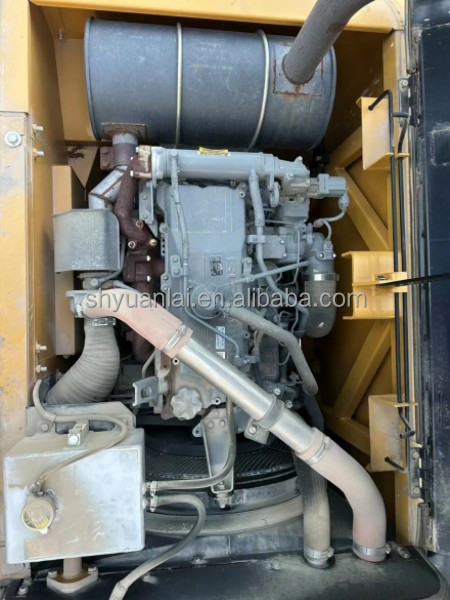 Excavateur à roues SANY 155W avec cylindre hydraulique original et moteur ISUZU