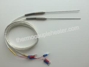 1mm diameter pt100 stainless steel temperature sensor
