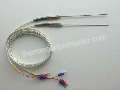 sonde de température d'acier inoxydable du diamètre pt100 de 1mm