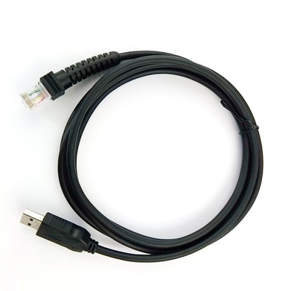 5V RJ45 Data Cable , Barcode Scanner USB Cable 2m 3m 5m Length