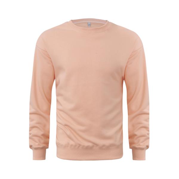 XMAMLON 320G Men's Polyester / Cotton Sweatshirt for Men Collarless Crewneck hoddies
