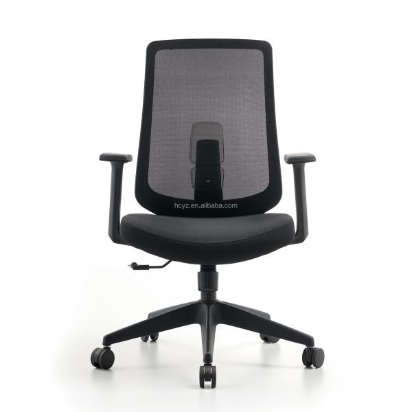 Free Sample Cadeira de Escritorio M-062B Mid Back Swivel Mesh Ergonomic Office Chair