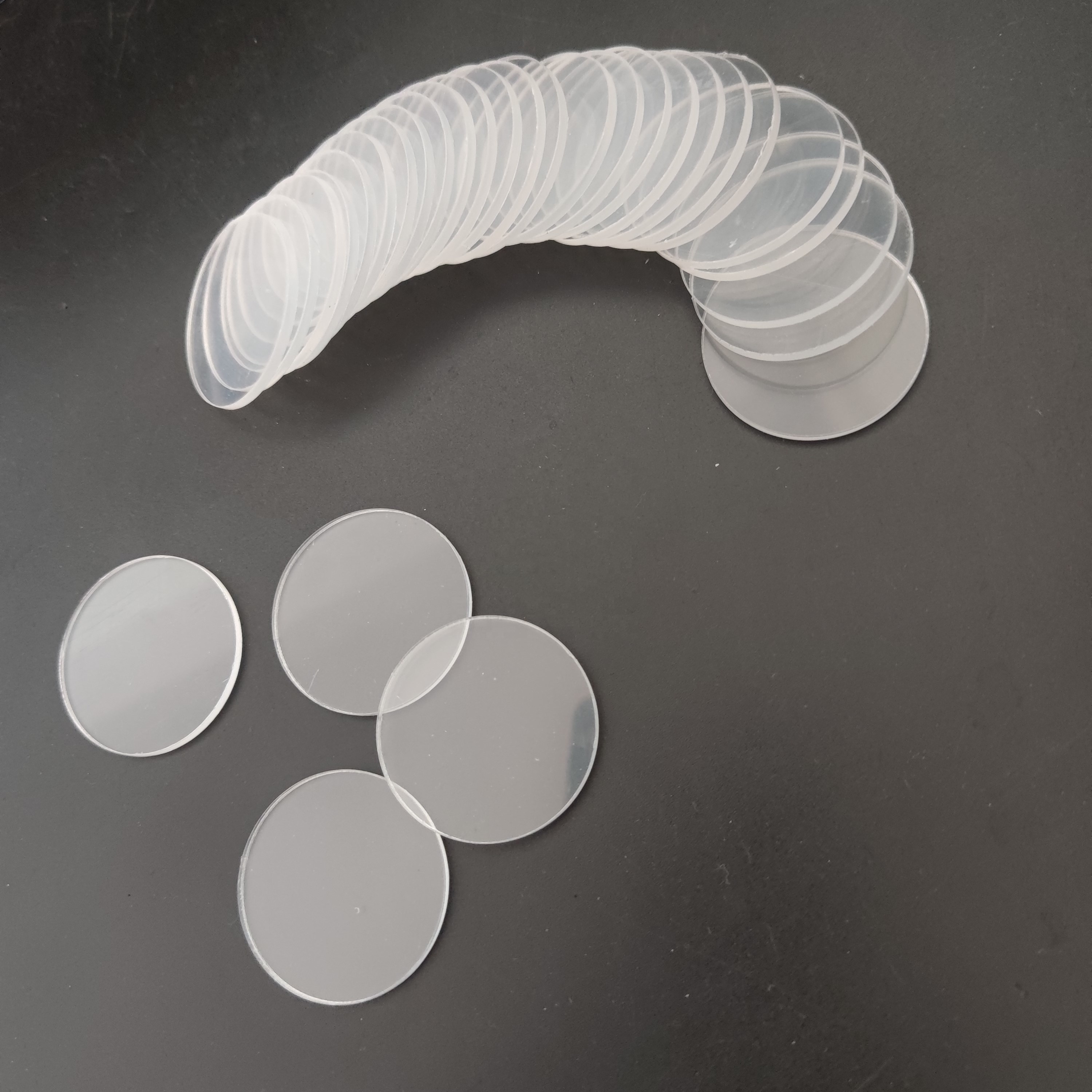 Clear Round Acrylic Disc 1mm Virgin PMMA For Advertising Craft DIY Decoration
