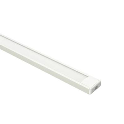 10mm width PCB White Surface Mount LED Aluminum Profile Accessory for 5050 60leds strip light
