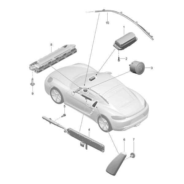 PORSCHE GERMANY Car Fitment 100% Tested Full Range Auto Accessories for Cayman 17-23