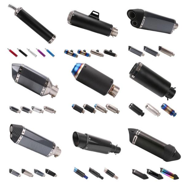 Aftermarket Motorcycle Exhaust Muffler 51mm Carton Fiber Db Killer For Honda Sport Bike