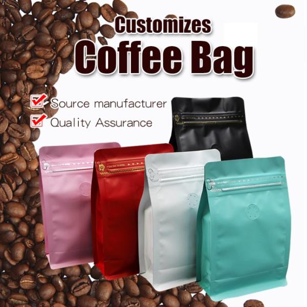 Пластиковый стойте вверх емкость 1kg сумок кофе мешка напечатанная Gravure