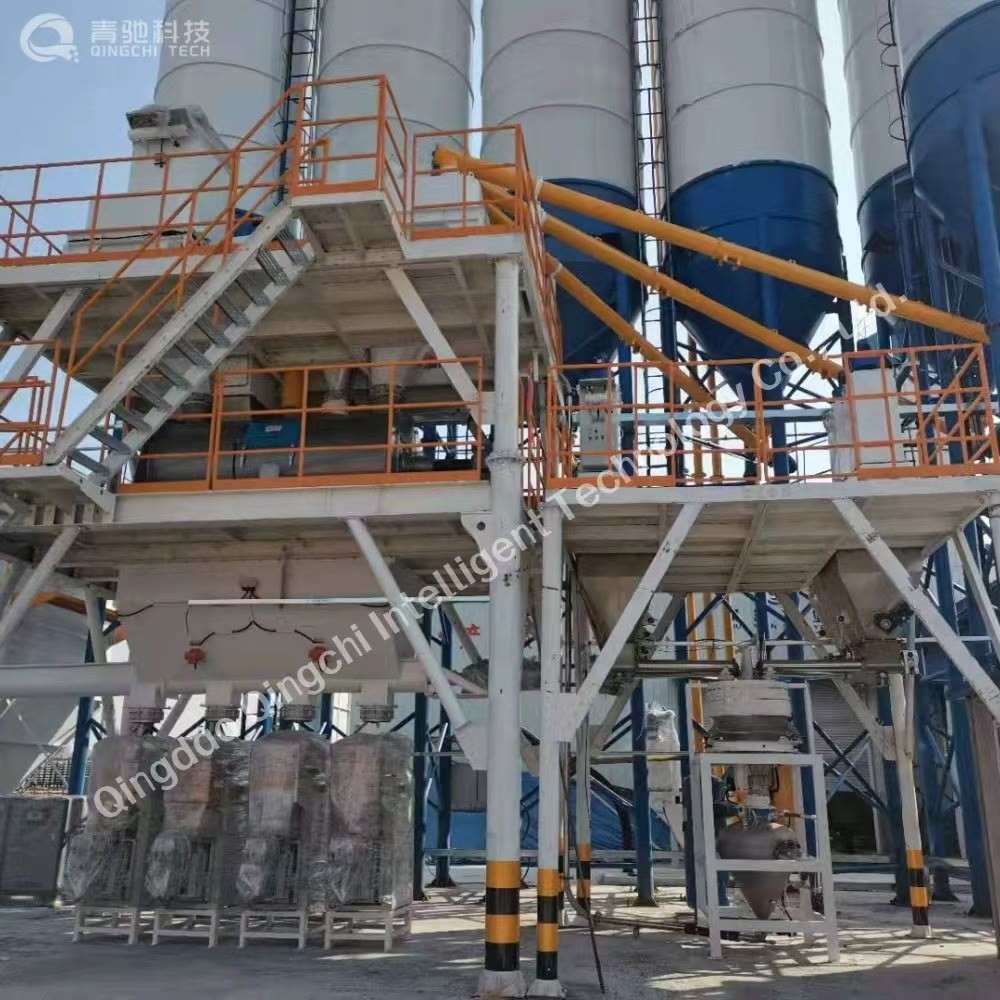 dry mix mortar production line
