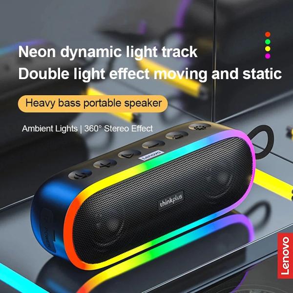 Lenovo K8 RGB Bluetooth Speaker Wireless Hifi Surround Bass Speaker